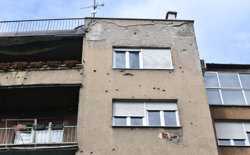 Fasade zgrada u Sarajevu u izuzetno lošem stanju
