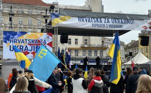 Foto: S. P./Radiosarajevo.ba / Skup podrške Ukrajini u Zagrebu