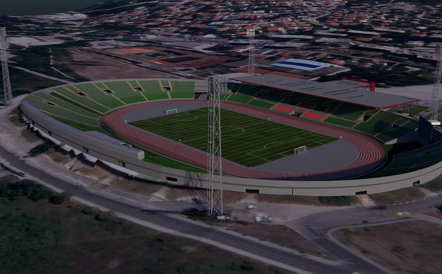 Idejni projekat rekonstrukcije stadiona Koševo