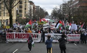 Foto: Anadolija / Protesti ispred ambasade Izraela