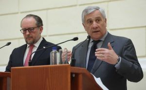Foto: Dž. K. / Radiosarajevo.ba / Antonio Tajani i Alexander Schallenberg