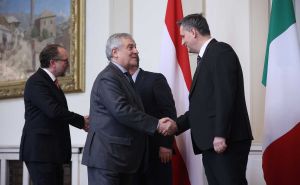 Foto: Dž. K. / Radiosarajevo.ba / Schallenberg i Tajani u Predsjedništvu BiH