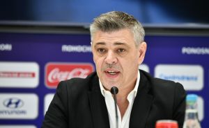Foto: A. K. / Radiosarajevo.ba / Press konferencija fudbalske reprezentacije BiH