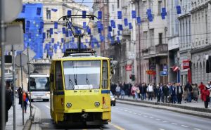 Foto: A.K./Radiosarajevo.ba / Zastavice EU širom Sarajeva