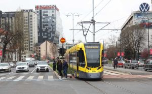Foto: Dž. K. / Radiosarajevo.ba / Novi tramvaji na šinama