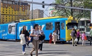 Foto: A. K. / Radiosarajevo.ba / Obustavljen tramvajski saobraćaj