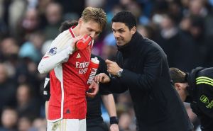Foto: EPA - EFE / Mikel Arteta i Martin Odegaard