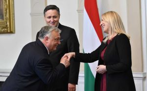 Foto: N. G. / Radiosarajevo.ba / Viktor Orban na sastanku u Predsjedništvu BiH