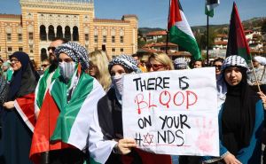 Foto: Dž. K. / Radiosarajevo.ba / Skup podrške za Palestinu