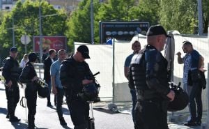 Foto: N.G / Radiosarajevo.ba / Jake policijske snage na Grbavici