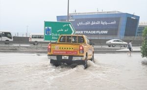 Foto: AA / Poplave u Dubaiju