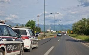 Foto: A. K. / Radiosarajevo.ba / Saobraćajna nesreća brza cesta Ilidža