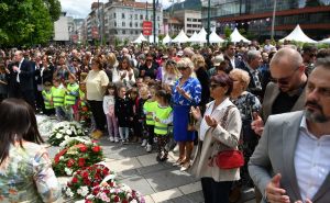 Foto: N. G. / Radiosarajevo.ba / Obilježavanje Dana ubijene djece Sarajeva