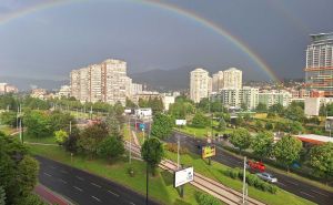 Foto: L. R. /Radiosarajevo.ba / Duga iznad Sarajeva