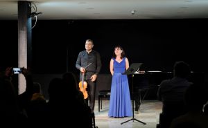 Foto: UNSA / Održan koncert violiste Wladimira Kossjanenka i pijanistice Vesne Podrug Kossjanenko