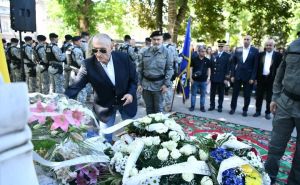 Foto: A. K. / Radiosarajevo.ba / Obilježena 32. godišnjica postrojavanja Prve brigade policije Stari Grad