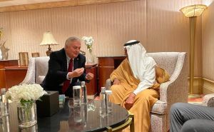 Foto: Privatni album / Zlatko Lagumdžija i Princ Turki Al Faisal