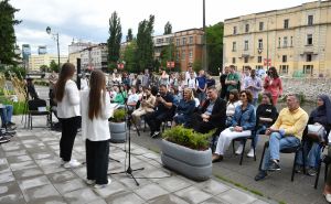 Foto: N. G. / Radiosarajevo.ba / Učenici Osnovne škole Kiseljak 1 gosti manifestacije 'Dani europskog naslijeđa 2024.'