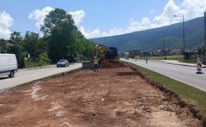 Foto: Ministarstvo saobraćaja KS / Izgradnja pruge prema Hrasnici
