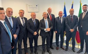 FOTO: Ambasada Italije u BiH / Ambasada Italije otvorila ured za upravljanje projektom EU4FAST-WB