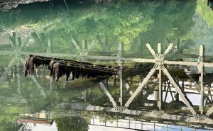 Foto: Dženad Džino / Srušeni most na Neretvi