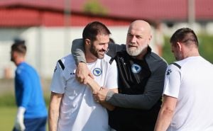 Foto: N/FSBiH / Trening Zmajeva u Butmiru