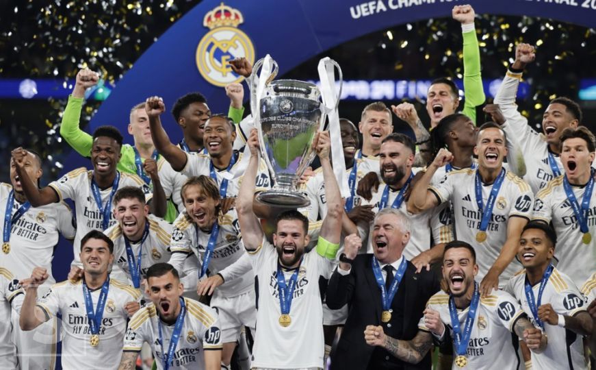 Real Madrid osvojio 15. titulu prvaka Europe