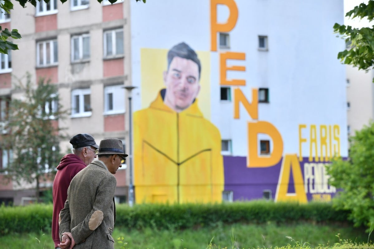 Mural u sjećanje na ubijenog Farisa Pendeka