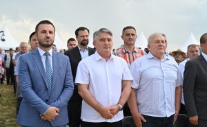 Foto: N. G. / Radiosarajevo.ba / Semir Efendić, Željko Komšić, Atif Dudaković