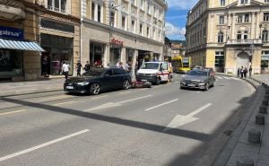 Foto: E. L. / Radiosarajevo.ba / Saobraćajna nesreća u Sarajevu
