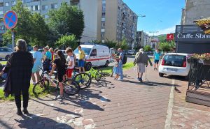 FOTO: Radiosarajevo.ba / Automobil udario momka na romobilu