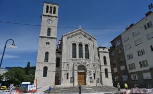 Foto: N. G. / Radiosarajevo.ba / Radovi ispred crkve sv. Josipa na Marijin dvoru u Sarajevu