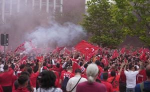 Foto: AA / Navijači Turske napravili sjajnu atmosferu na ulicama Dortmunda