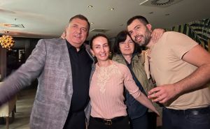 Foto: X.com / Milorad Dodik s porodicom
