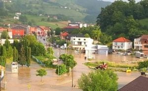 Foto: Bhmeteo.ba / Nevrijeme i poplave u Bužimu