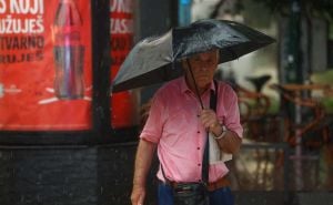 Foto: Dž. K. / Radiosarajevo.ba / Pljusak u Sarajevu