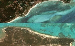 Foto: Maxar  / Satelitski snimci otoka