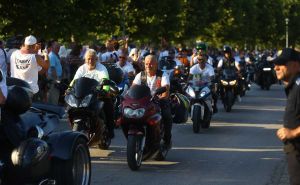 Foto: Dž. K. / Radiosarajevo.ba / Motoristi stigli u Srebrenicu