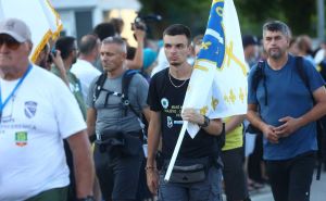 Foto: Dž. K. / Radiosarajevo.ba / Učesnici Marša mira stigli u Potočare