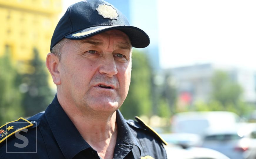 Džafer Hrvat, komandir uniformisane policije Kantona Sarajevo