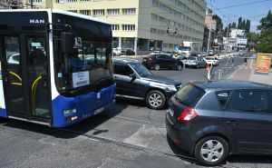 Foto: N. G. / Radiosarajevo.ba / Gužve na glavnoj saobraćajnici