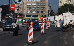 Foto: Dž. K. / Radiosarajevo.ba / Radovi na glavnoj saobraćajnici na Skenderiji