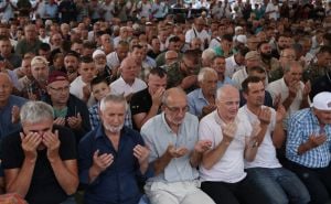 Foto: MINA / Klanjana dženaza za četiri žrtve iz Prijedora i doline Sane