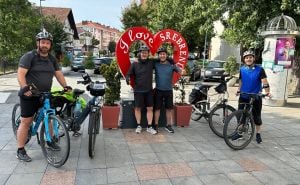 Foto: Anadolija / Sanel i Nusret biciklima vozili od Njemačke do BiH