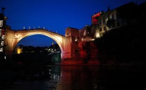 FOTO: AA / Ceremonija povodom 20. godišnjice obnove Starog mosta u Mostaru