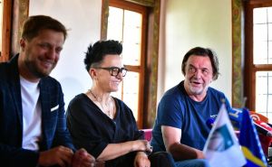 Foto: A. K. / Radiosarajevo.ba / Irfan Čengić, Amira Medunjanin, Jasmin Duraković