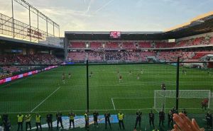 Foto: Čitatelj / Atmosfera na stadionu u Trnavi