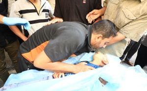 Foto: Anadolija / Djeca među deset ubijenih u izraelskom napadu na školu u Gazi