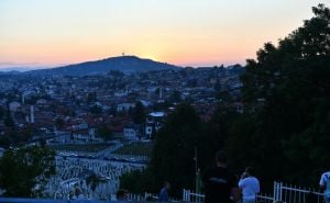 Foto: A. K. / Radiosarajevo.ba / Zalazak sunca iza Huma