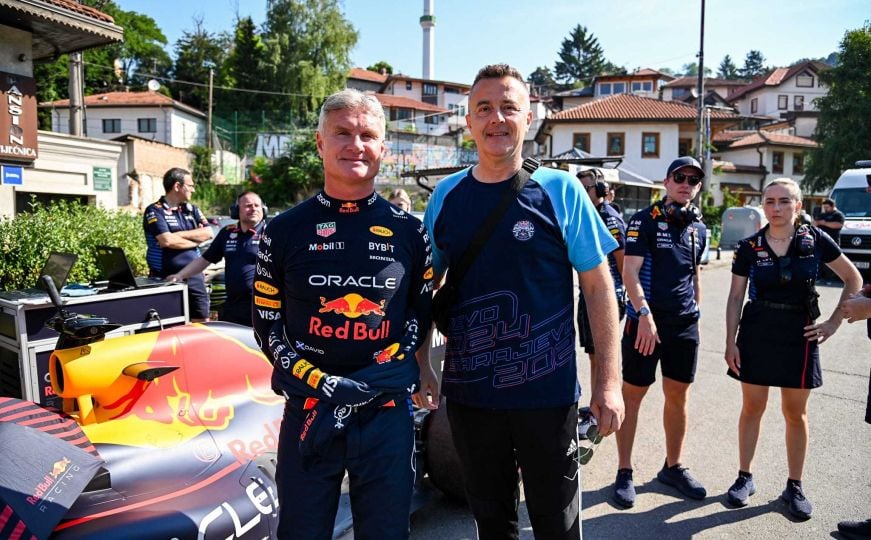 David Coulthard i Haris Fazlagić